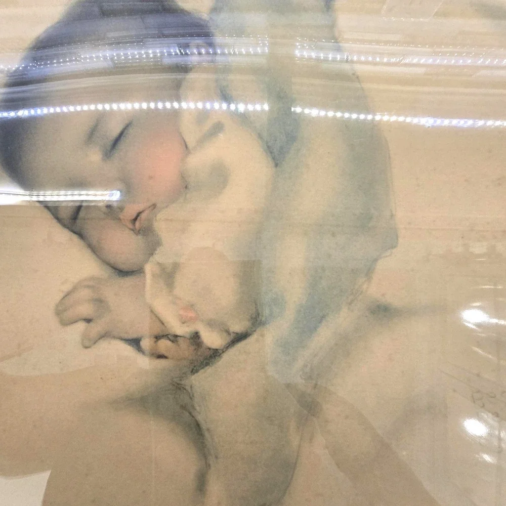 1920‎ Antique 650 Bessie Pease Gutmann A Little Bit of Heaven Original Framed - Picture 10 of 16